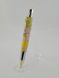 Big Ben EDC Click Pen - Pastel Dream - Acrylester Vivid Polyester, Gold w/Chrome hardware