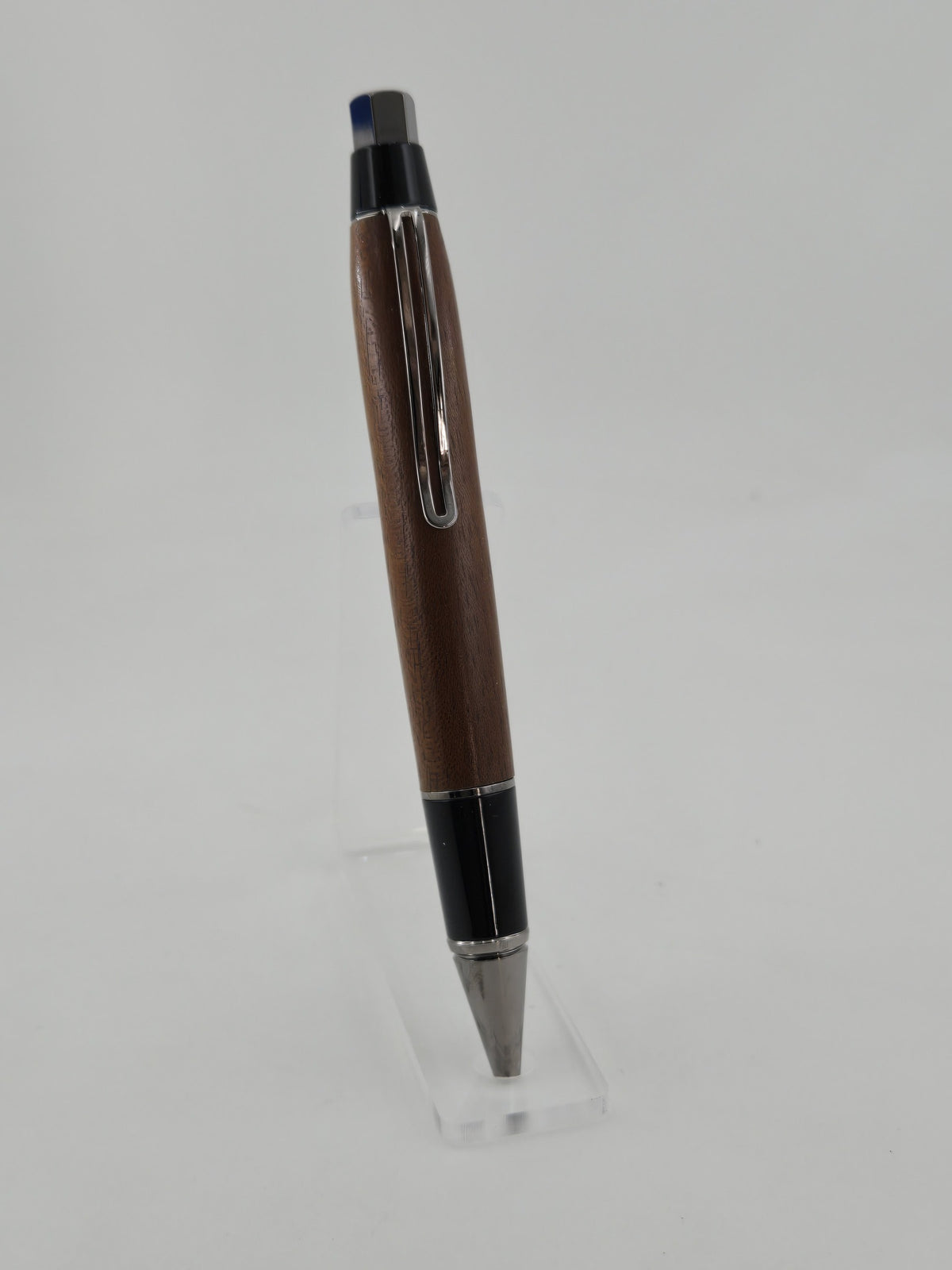 Big Ben EDC Click Pen - Sapele Wood, Gun Metal hardware
