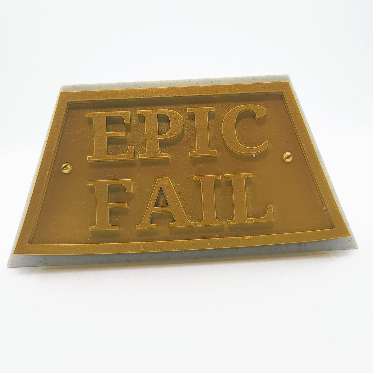 Funny Trophy - Sarcastic Desk Award Gag Gift, 15 Sayings or Custom - EPIC FAIL