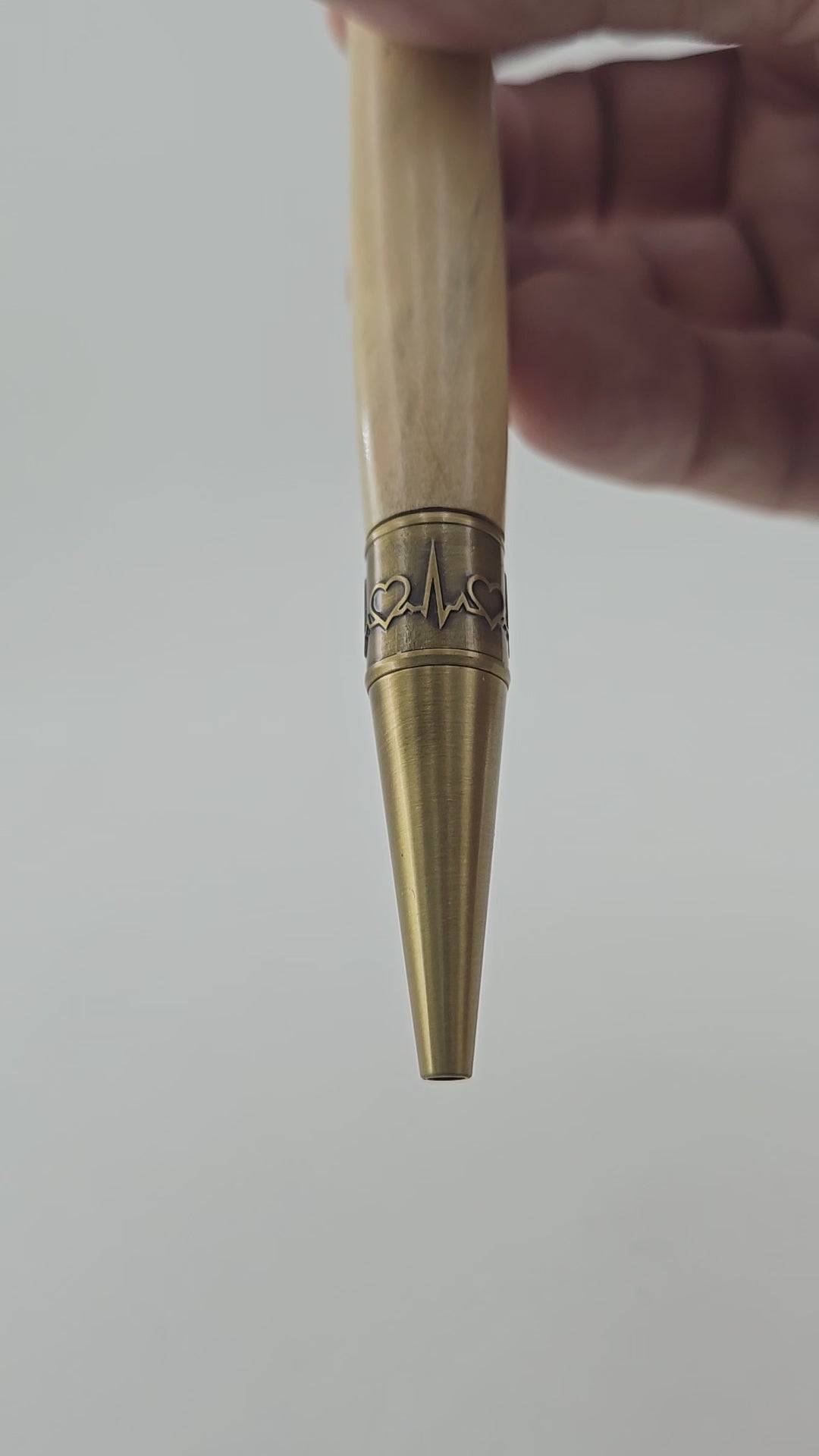 Medical Twist Pen EKG tip close-up video