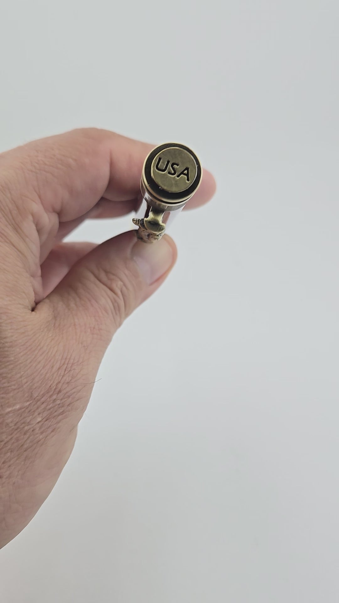 Military pen close-up video